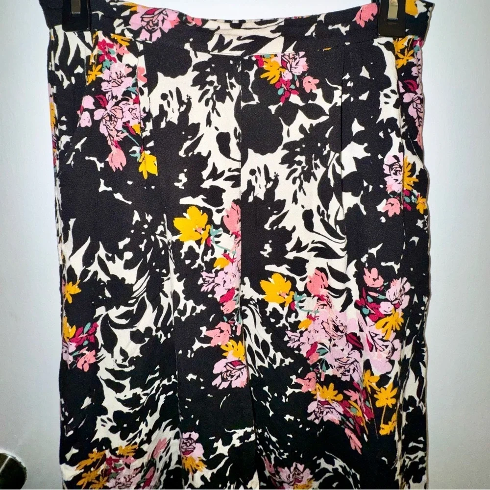 Free People Intimately Late Night Floral Wide Leg Sleep Pants - Picture 3 of 12